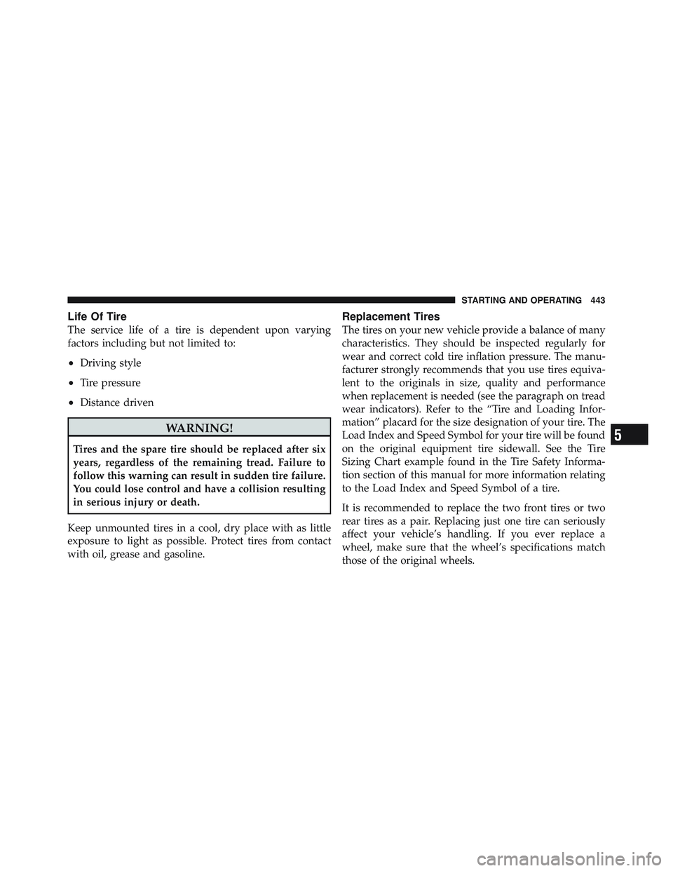 JEEP WRANGLER 2011 Owners Manual JEEP WRANGLER 2011 Owners Manual