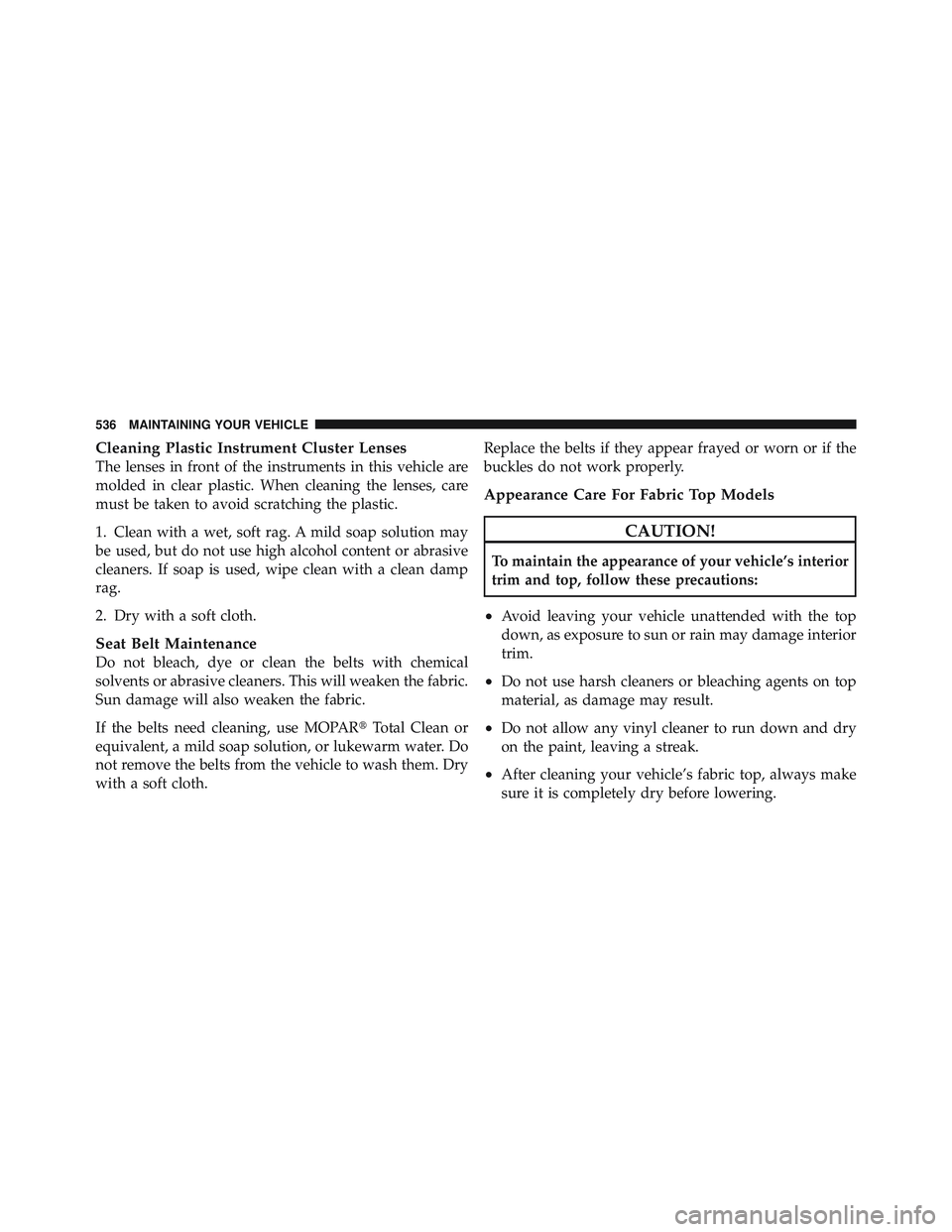 JEEP WRANGLER 2011 Owners Manual JEEP WRANGLER 2011 Owners Manual