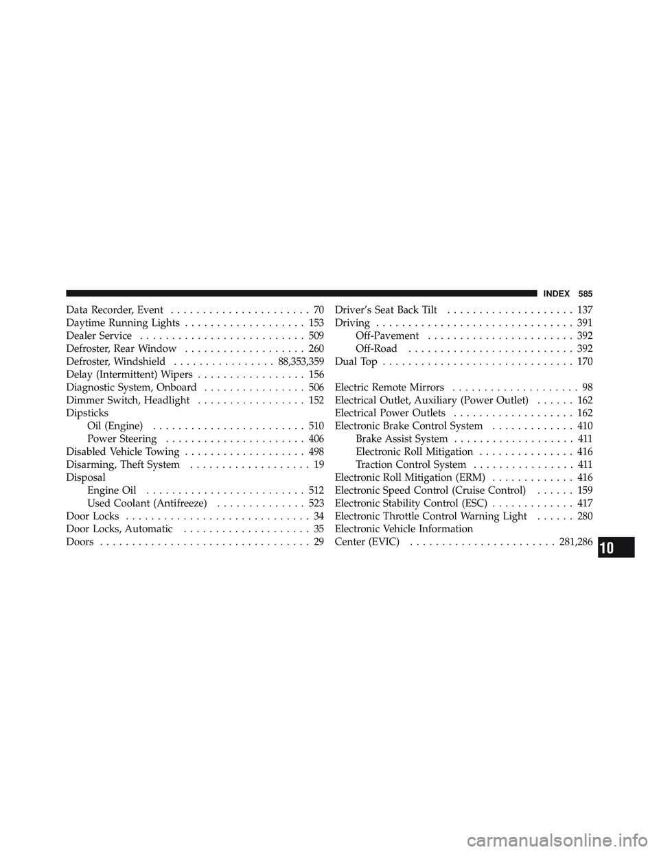 JEEP WRANGLER 2011 Owners Manual JEEP WRANGLER 2011 Owners Manual