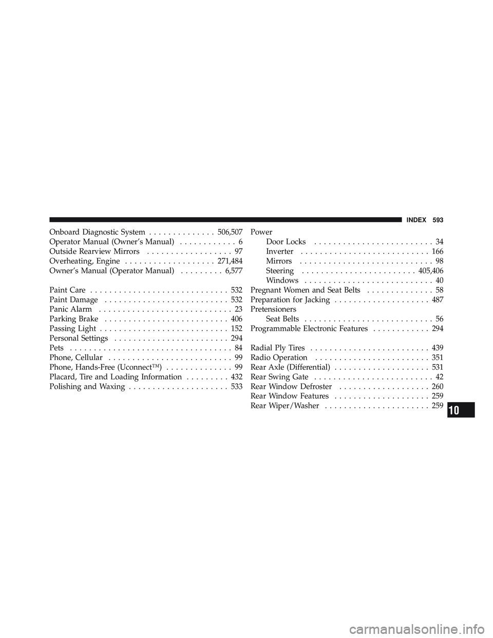 JEEP WRANGLER 2011 Owners Manual JEEP WRANGLER 2011 Owners Manual