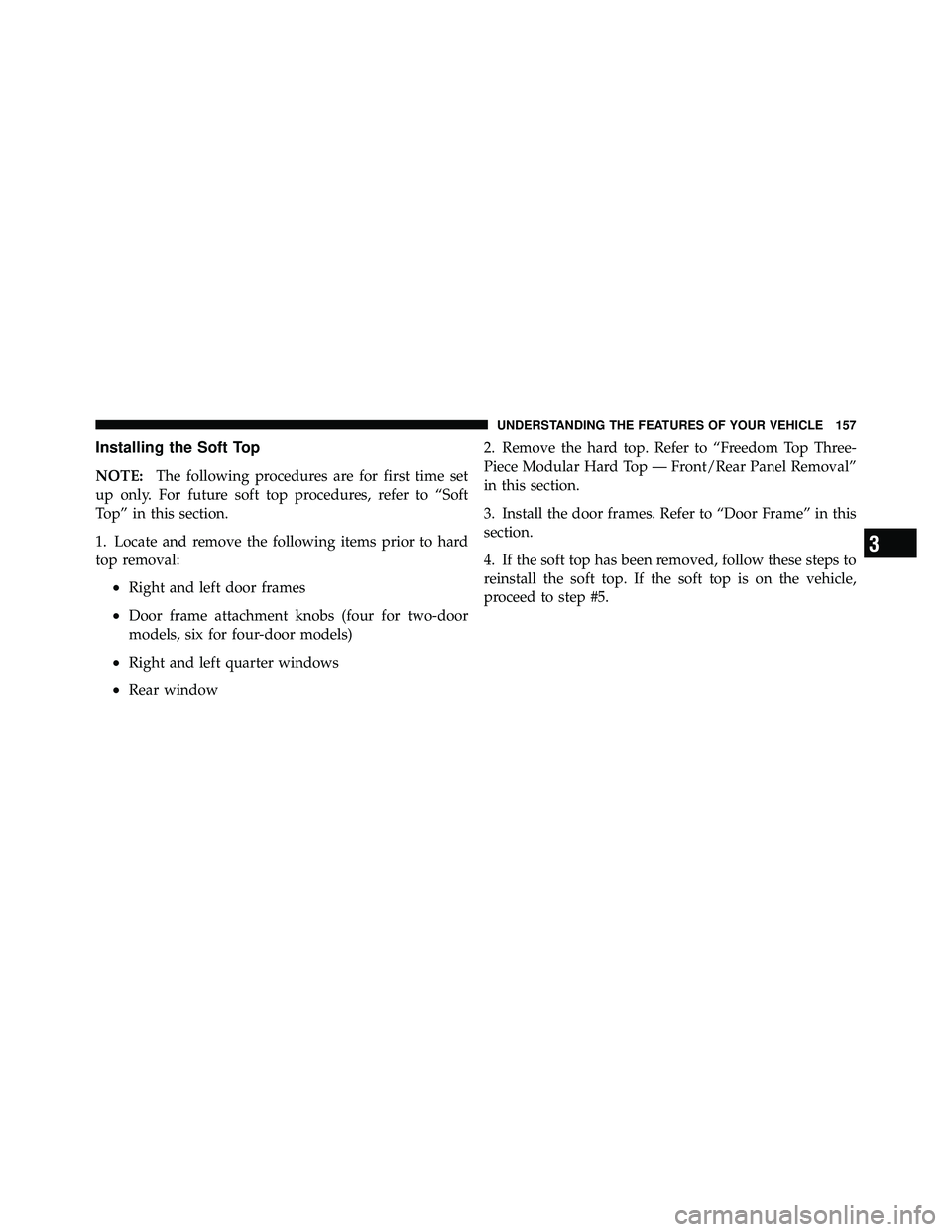 JEEP WRANGLER 2010  Owners Manual 