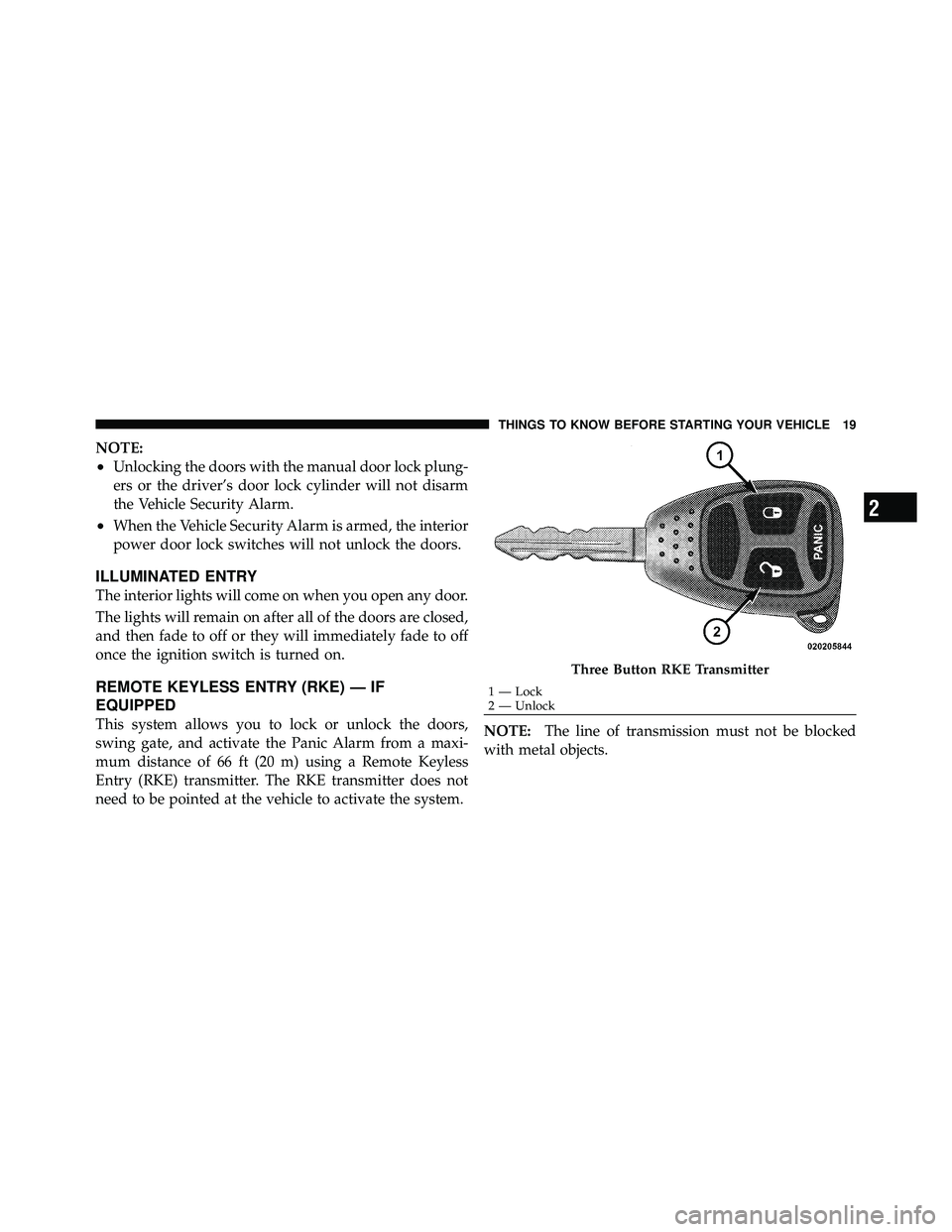 JEEP WRANGLER 2010 User Guide 