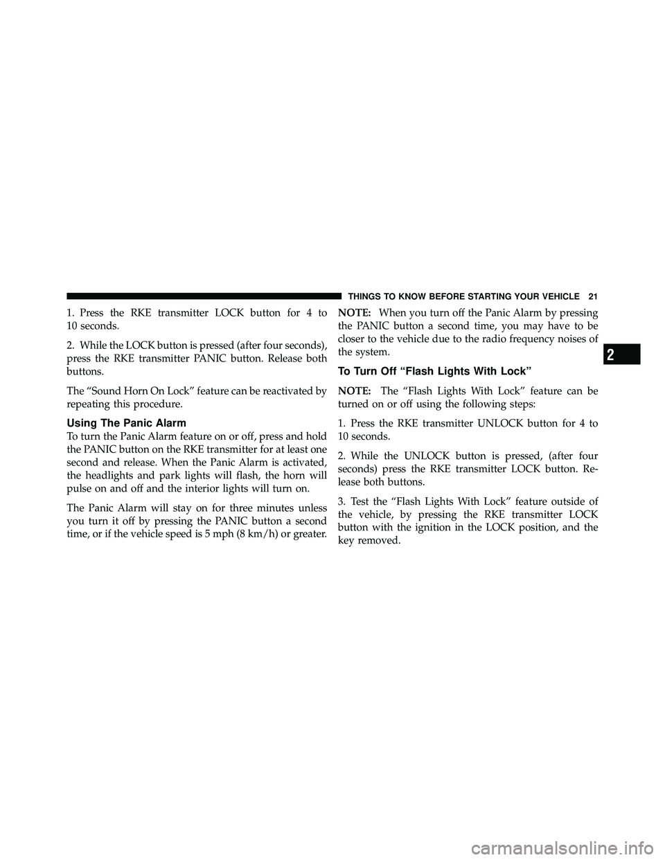JEEP WRANGLER 2010 Owners Manual 