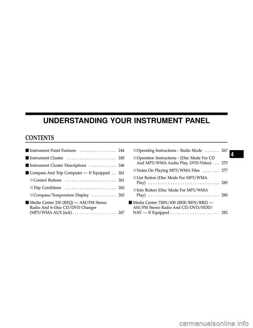 JEEP WRANGLER 2010  Owners Manual 