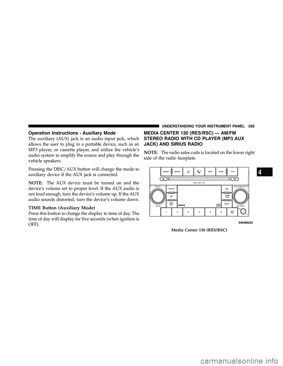 JEEP WRANGLER 2010  Owners Manual 