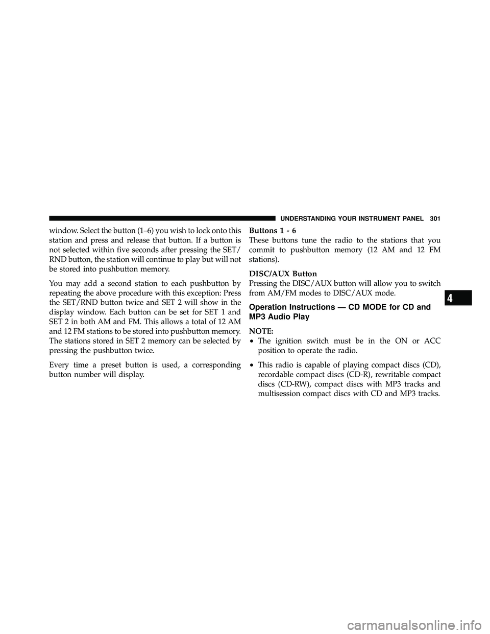 JEEP WRANGLER 2010  Owners Manual 