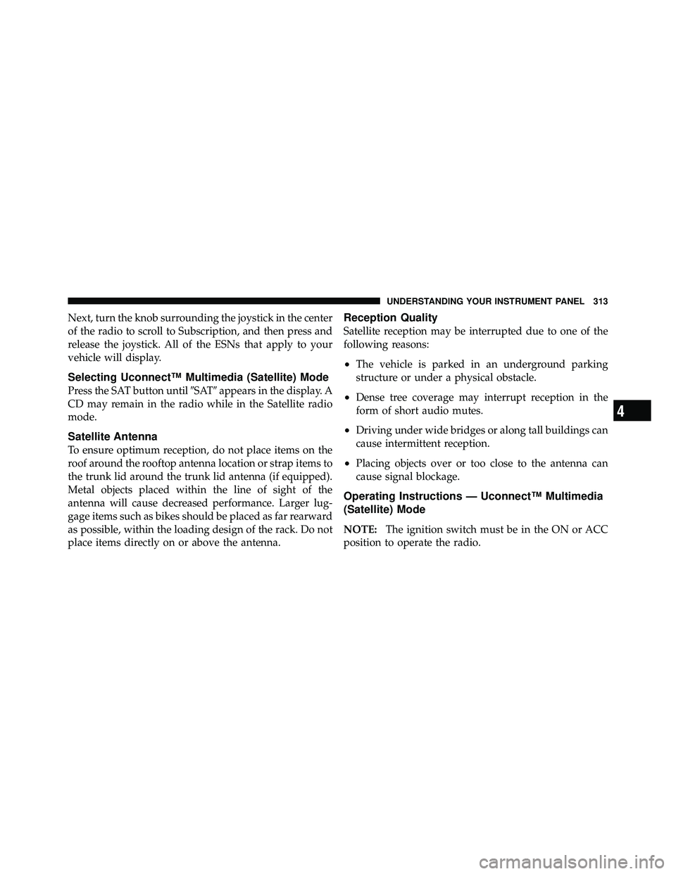 JEEP WRANGLER 2010  Owners Manual 