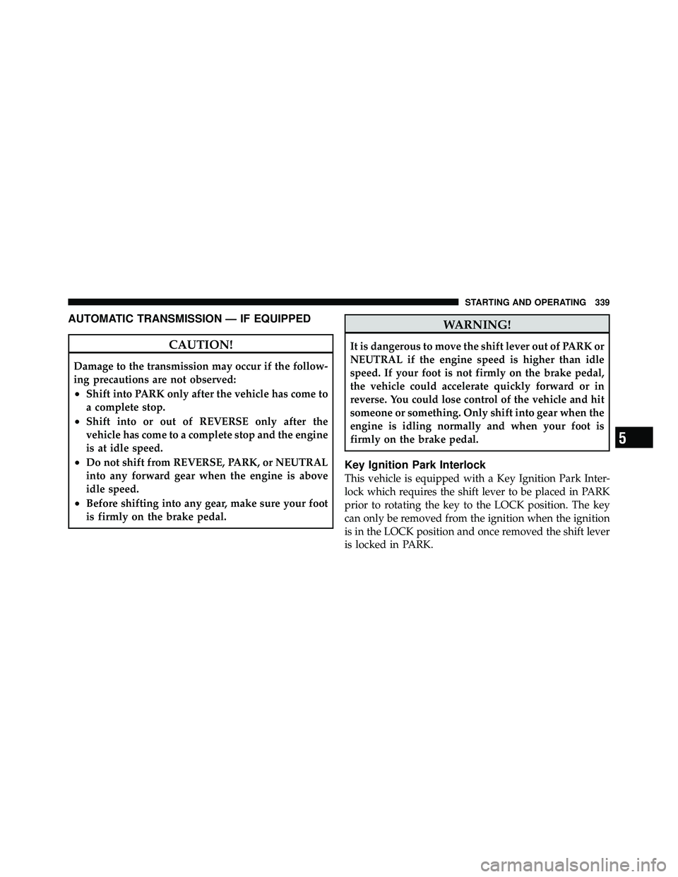 JEEP WRANGLER 2010  Owners Manual 