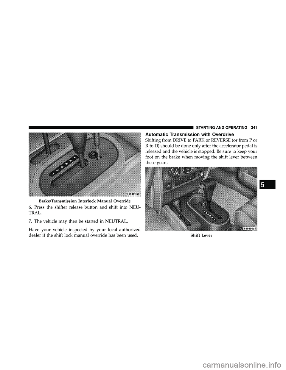 JEEP WRANGLER 2010  Owners Manual 