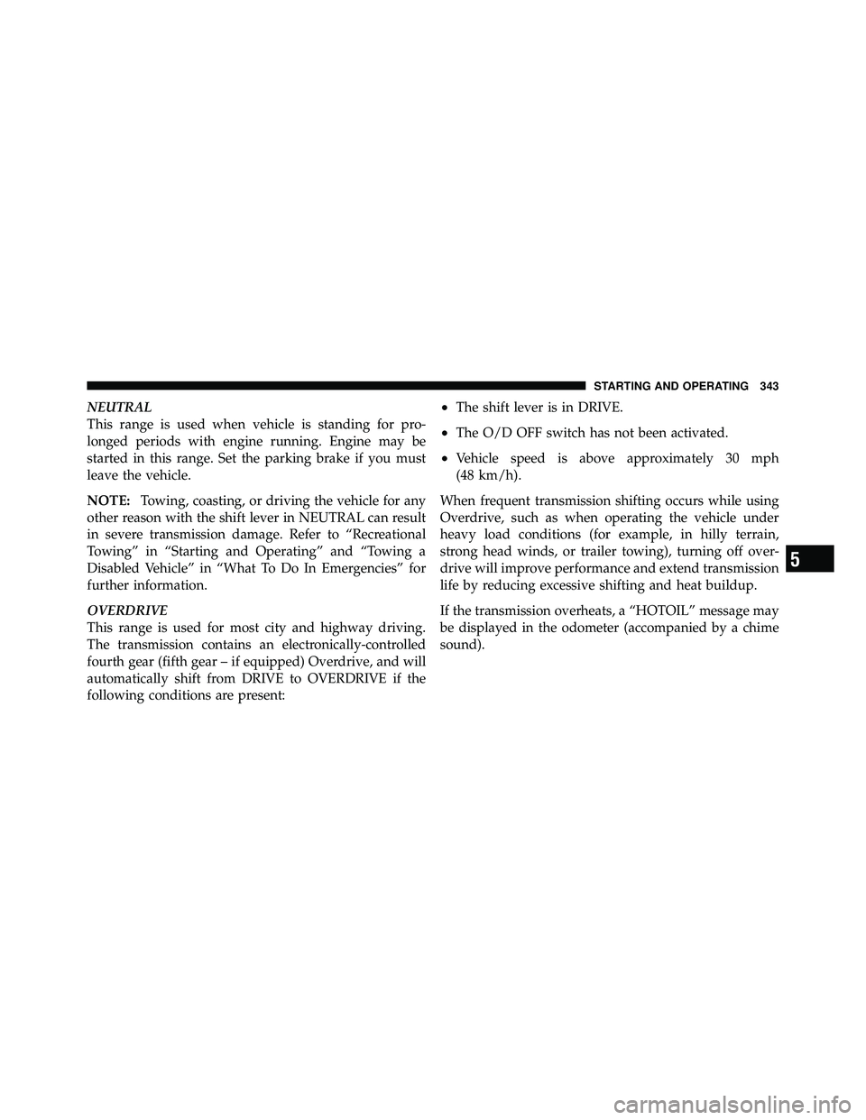 JEEP WRANGLER 2010  Owners Manual 