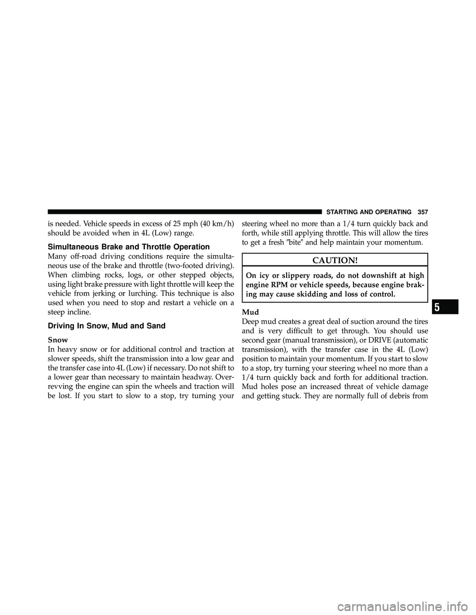 JEEP WRANGLER 2010  Owners Manual 