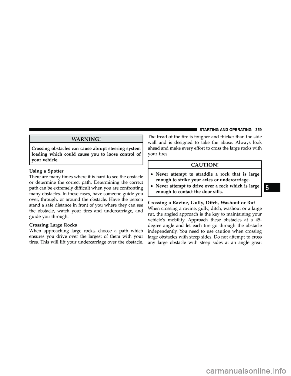 JEEP WRANGLER 2010  Owners Manual 