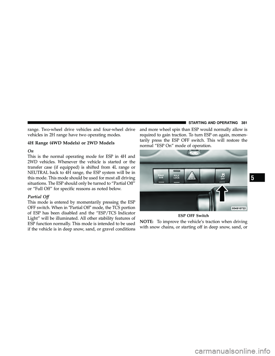 JEEP WRANGLER 2010  Owners Manual 
