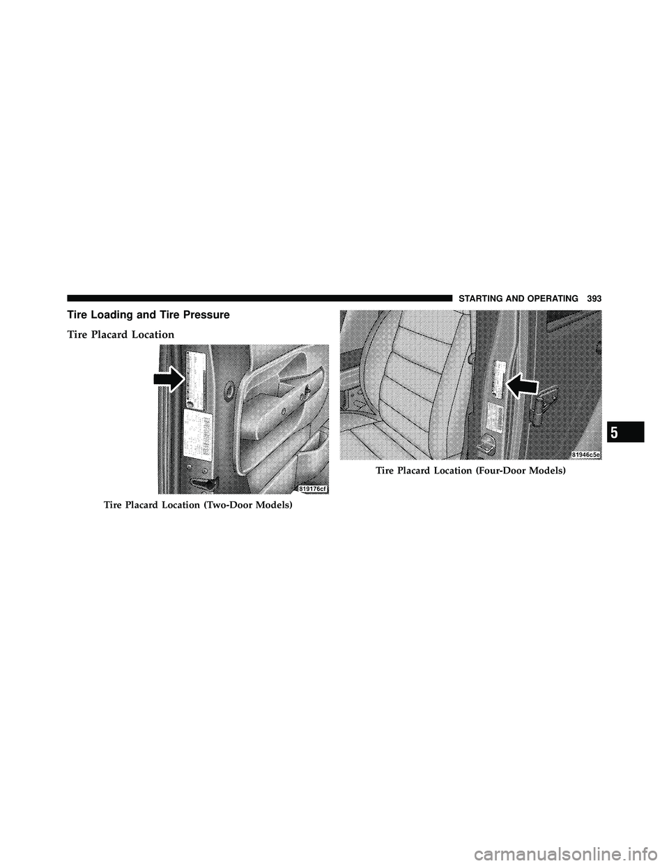 JEEP WRANGLER 2010  Owners Manual 