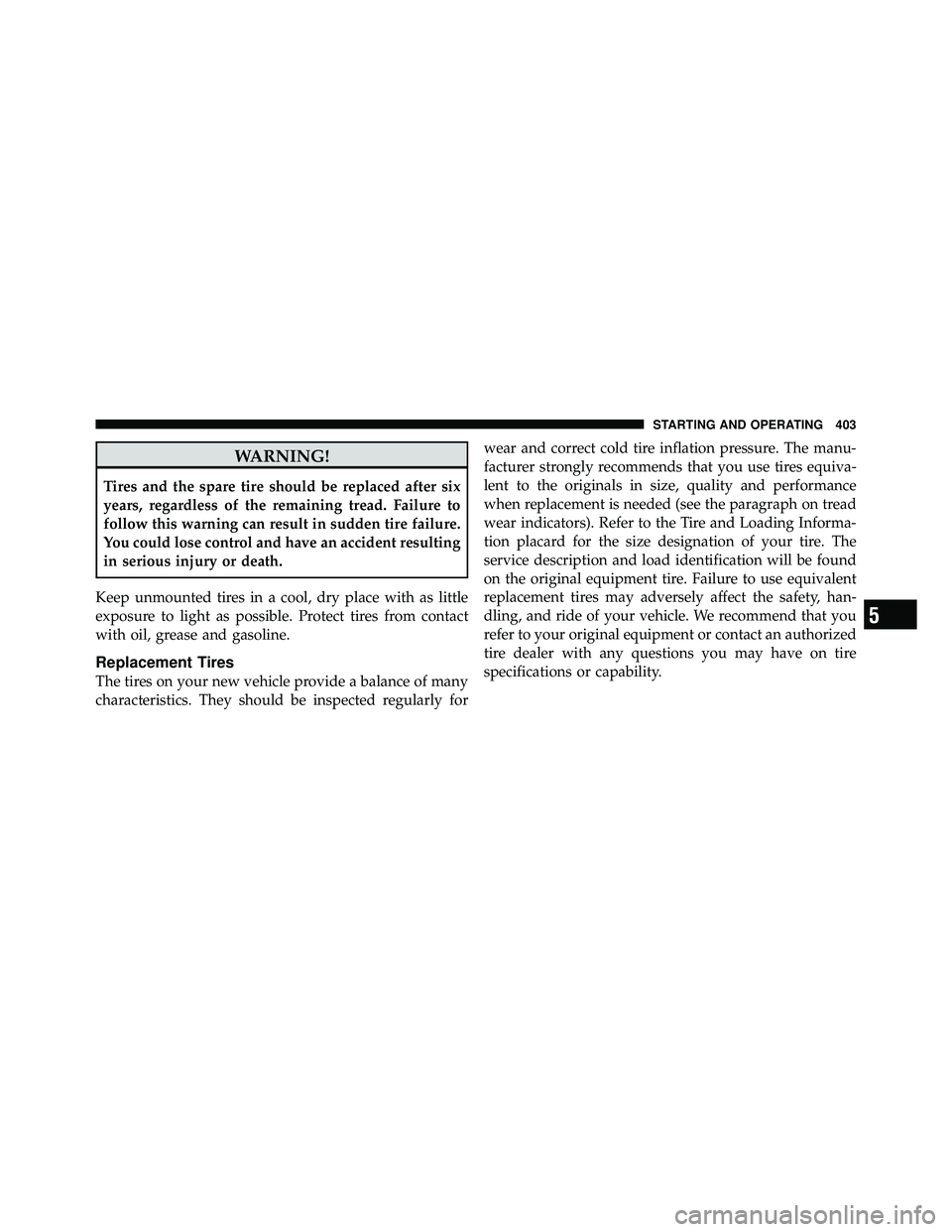 JEEP WRANGLER 2010  Owners Manual 