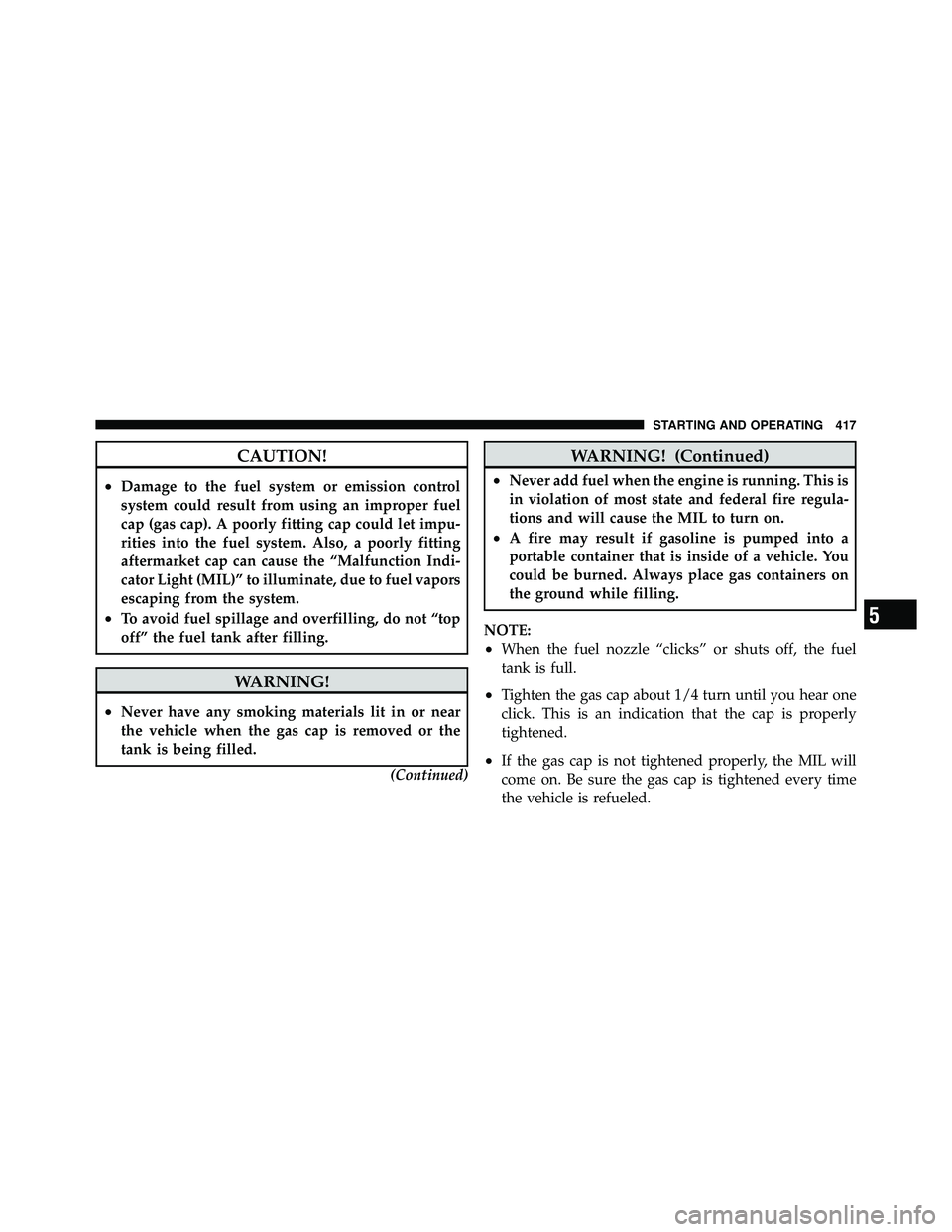 JEEP WRANGLER 2010  Owners Manual 