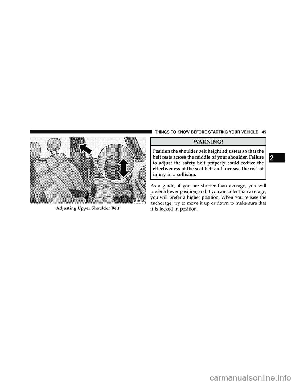 JEEP WRANGLER 2010 Service Manual 