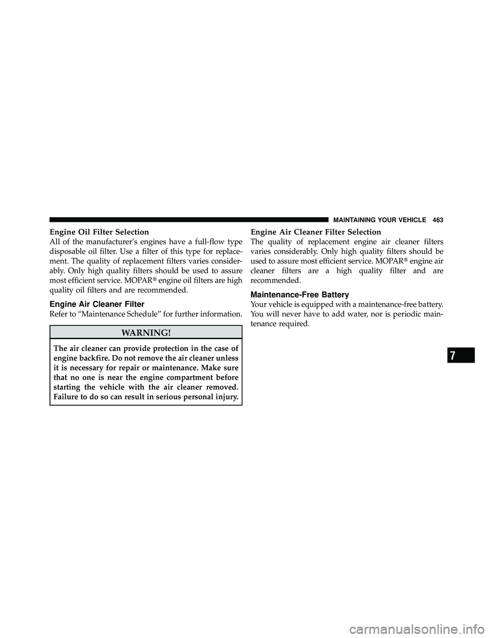 JEEP WRANGLER 2010  Owners Manual 