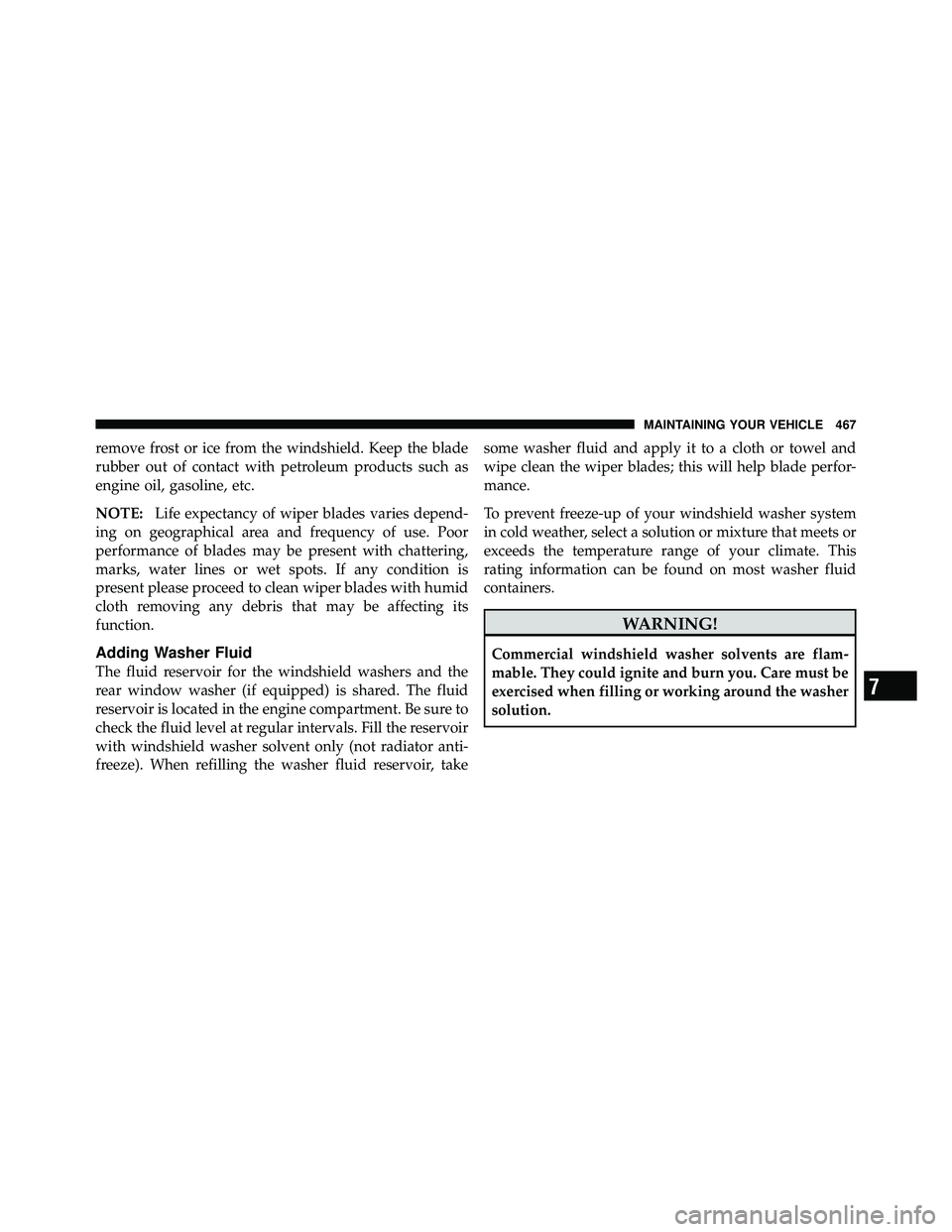JEEP WRANGLER 2010  Owners Manual 