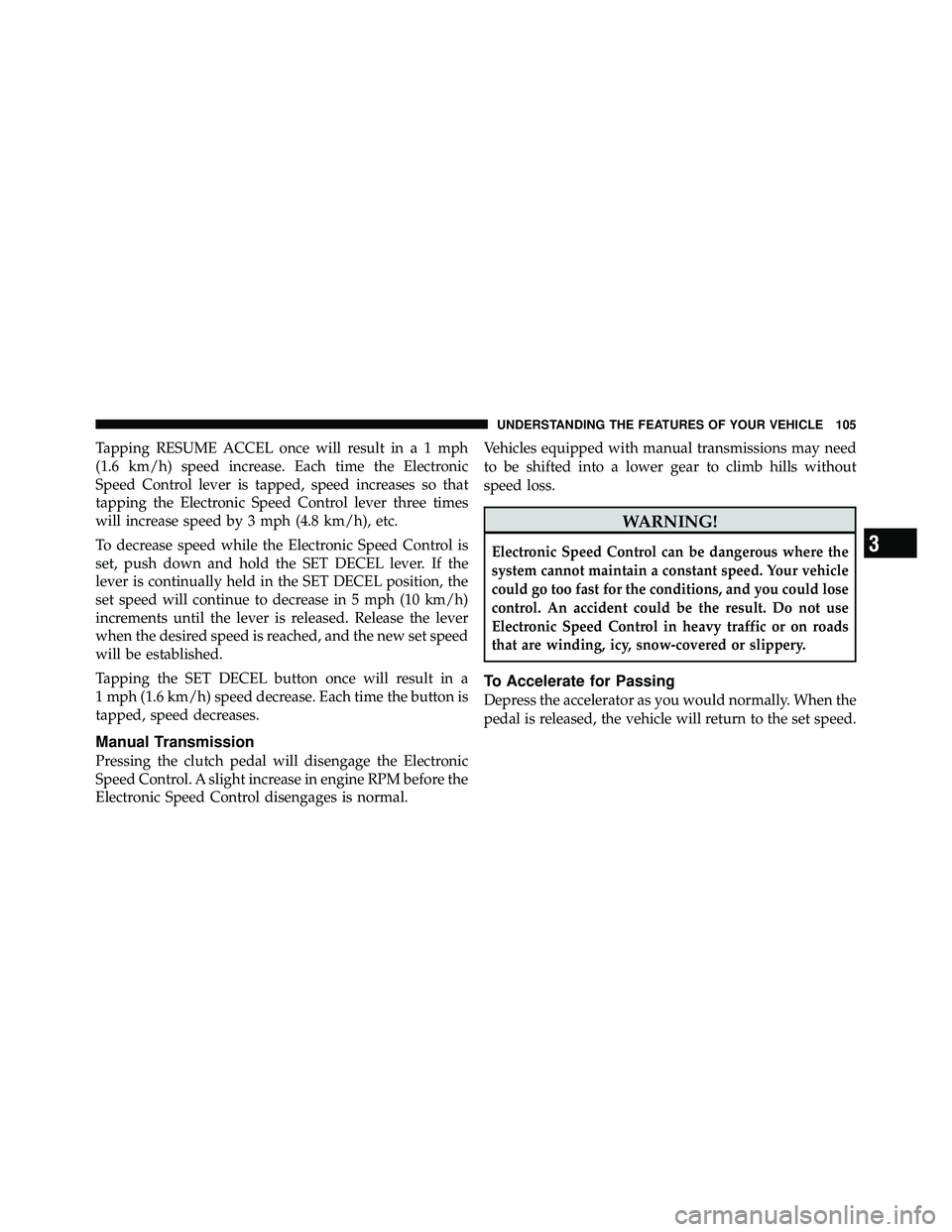 JEEP WRANGLER 2009  Owners Manual 