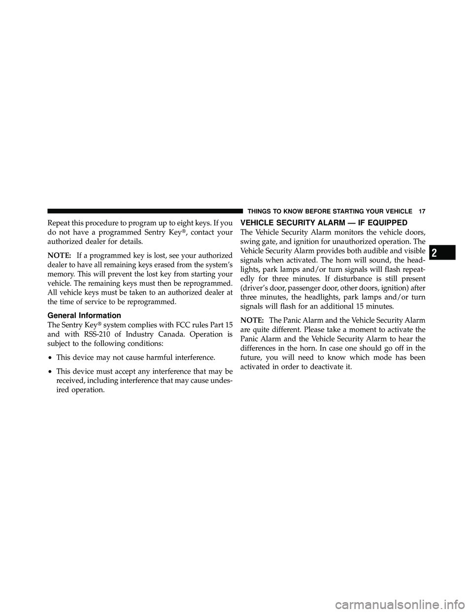 JEEP WRANGLER 2009 User Guide 
