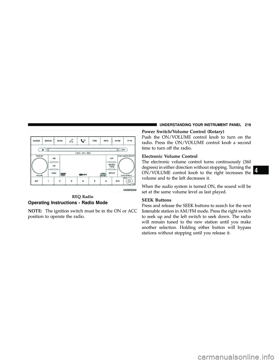 JEEP WRANGLER 2009  Owners Manual 