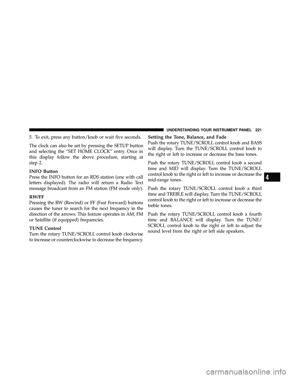 JEEP WRANGLER 2009  Owners Manual 