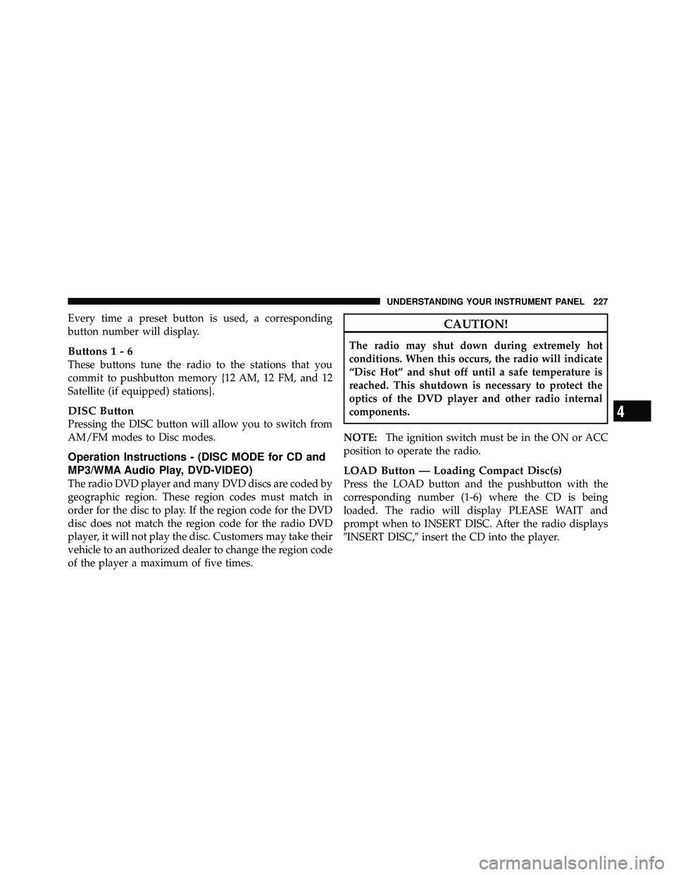 JEEP WRANGLER 2009  Owners Manual 