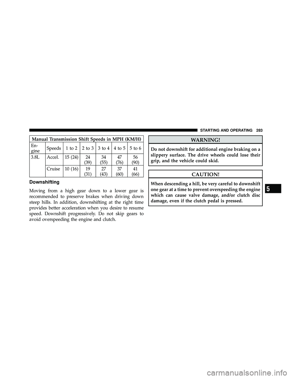 JEEP WRANGLER 2009  Owners Manual 