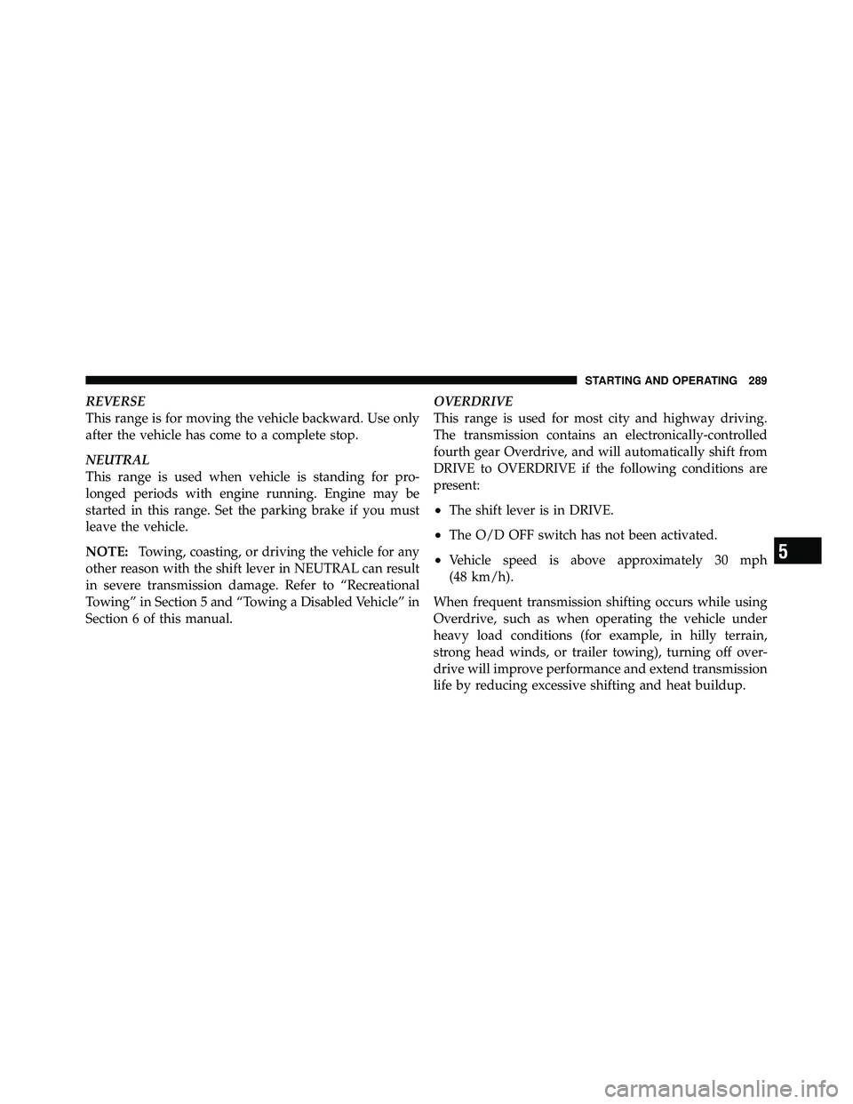 JEEP WRANGLER 2009  Owners Manual 