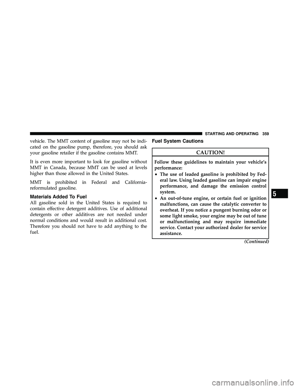 JEEP WRANGLER 2009  Owners Manual 
