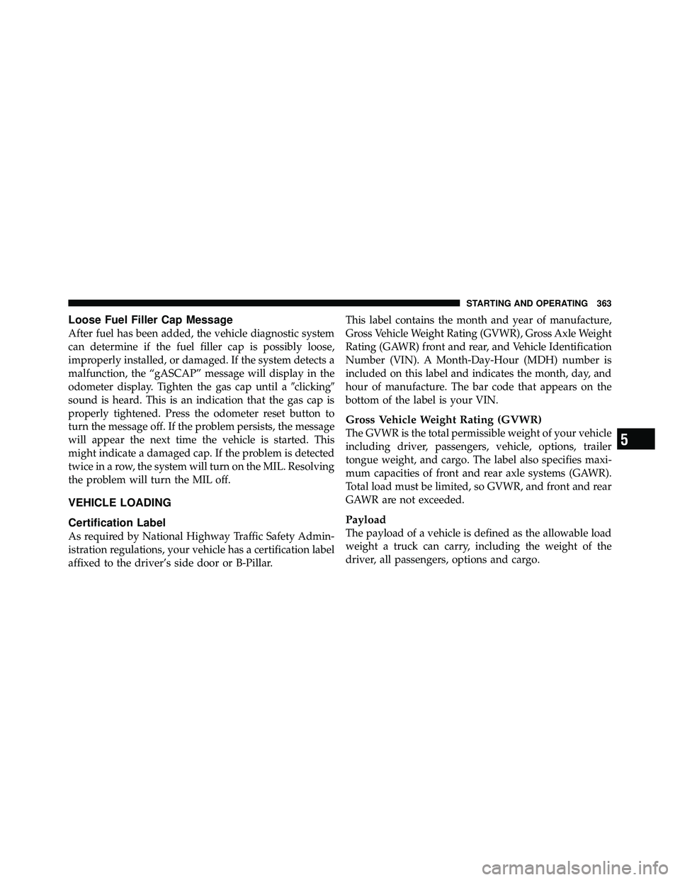 JEEP WRANGLER 2009  Owners Manual 