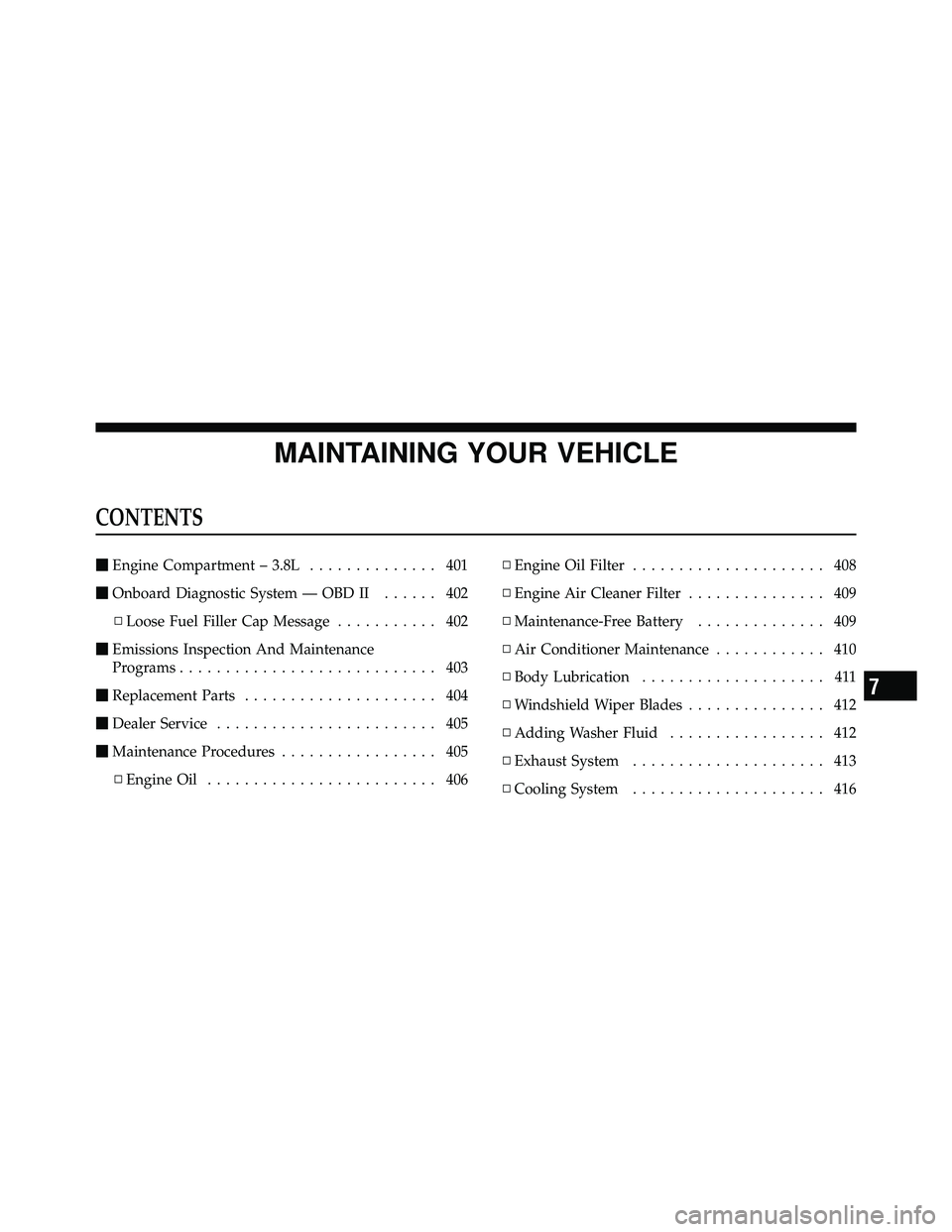 JEEP WRANGLER 2009  Owners Manual 