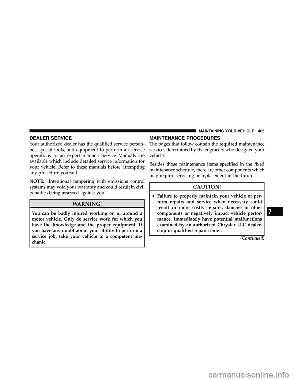 JEEP WRANGLER 2009  Owners Manual 