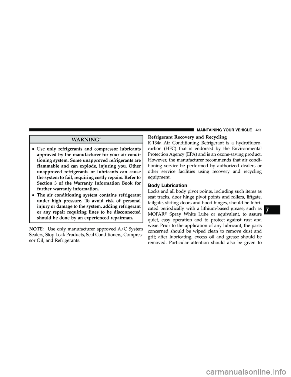 JEEP WRANGLER 2009  Owners Manual 