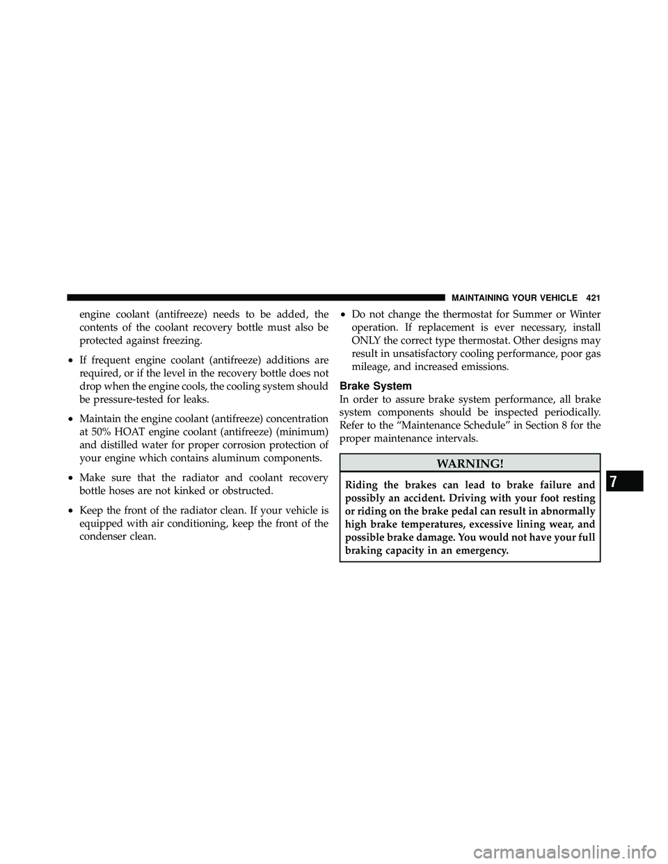JEEP WRANGLER 2009  Owners Manual 