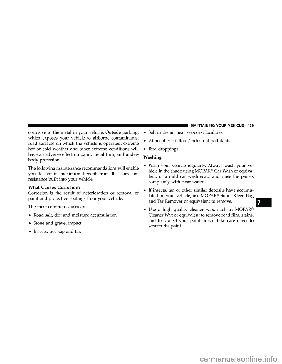JEEP WRANGLER 2009  Owners Manual 