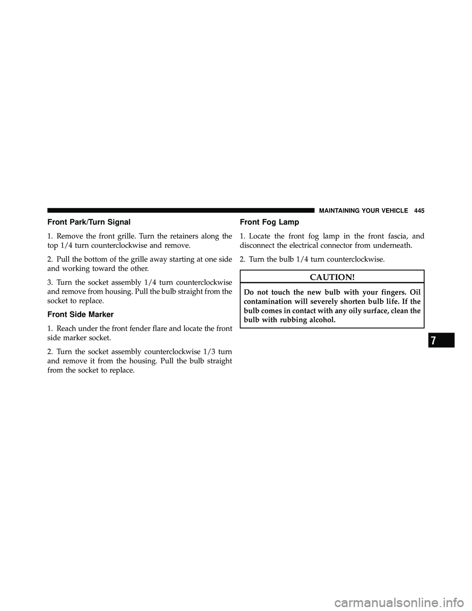 JEEP WRANGLER 2009 Owners Manual JEEP WRANGLER 2009 Owners Manual