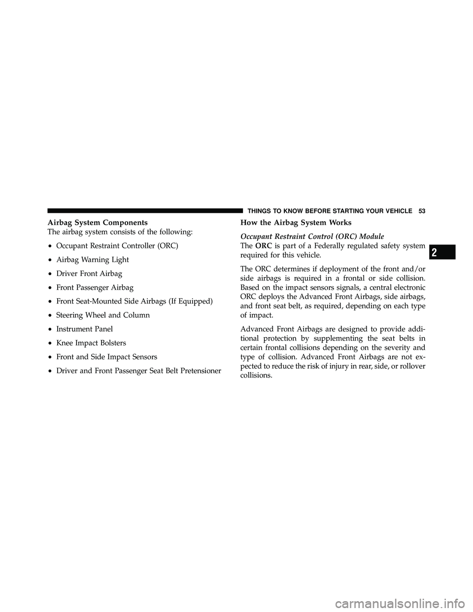 JEEP WRANGLER 2009 Workshop Manual 