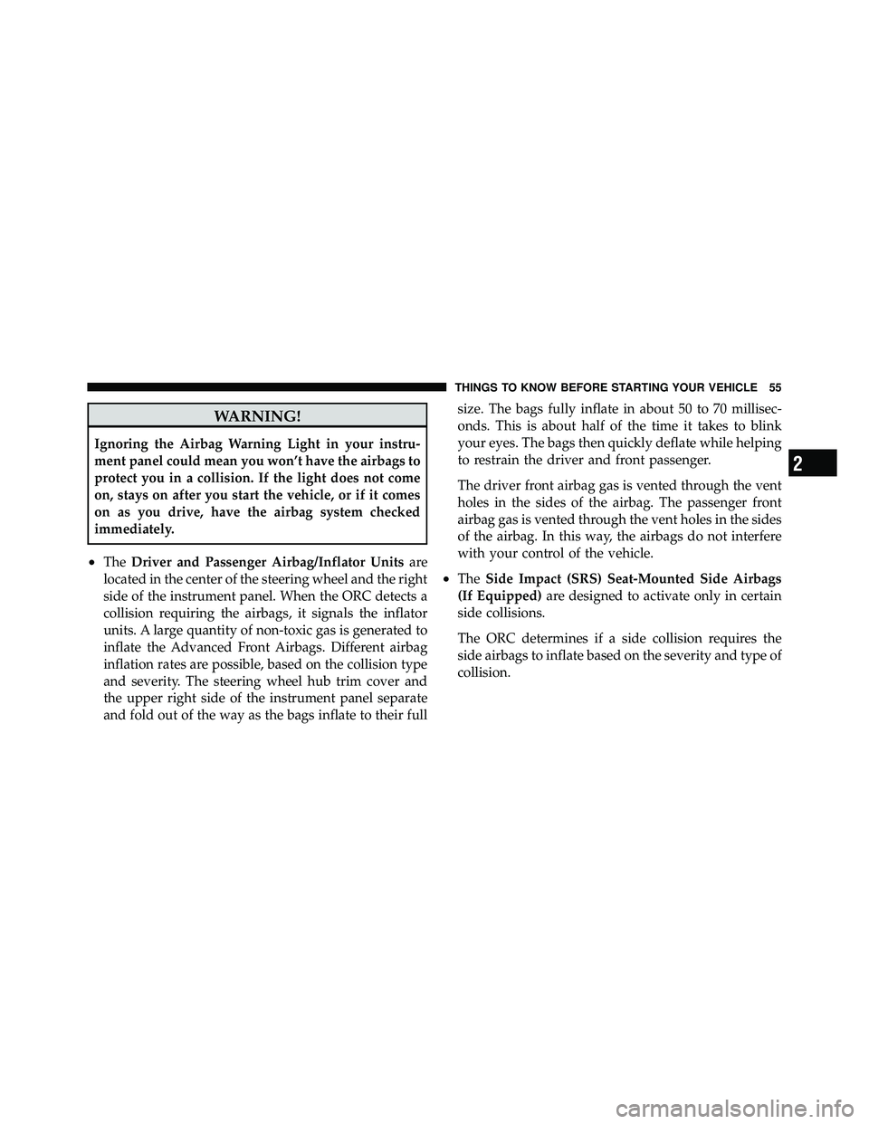 JEEP WRANGLER 2009 Workshop Manual 