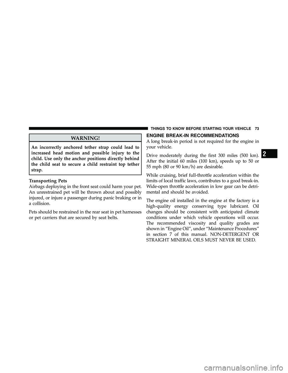 JEEP WRANGLER 2009 Manual PDF 