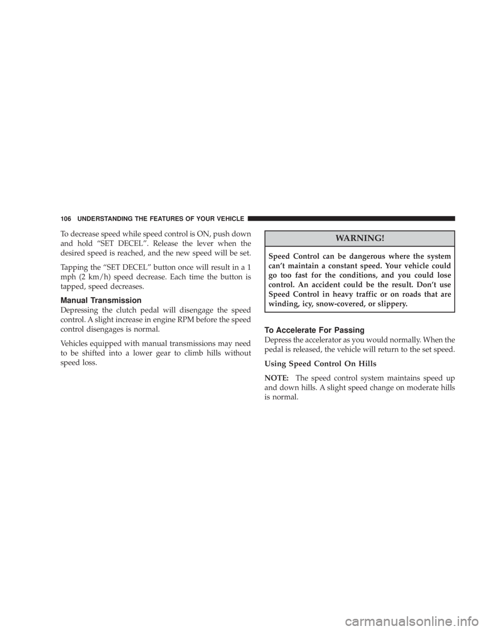 JEEP WRANGLER 2007  Owners Manual 