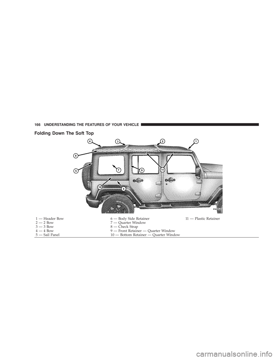 JEEP WRANGLER 2007 Owners Manual Hood Latch
96 UNDERSTANDING THE FEATURES OF YOUR VEHICLE JEEP WRANGLER 2007 Owners Manual Hood Latch
96 UNDERSTANDING THE FEATURES OF YOUR VEHICLE