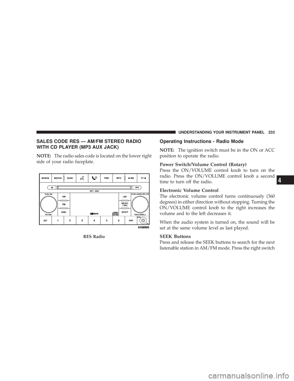 JEEP WRANGLER 2007 Owners Manual JEEP WRANGLER 2007 Owners Manual
