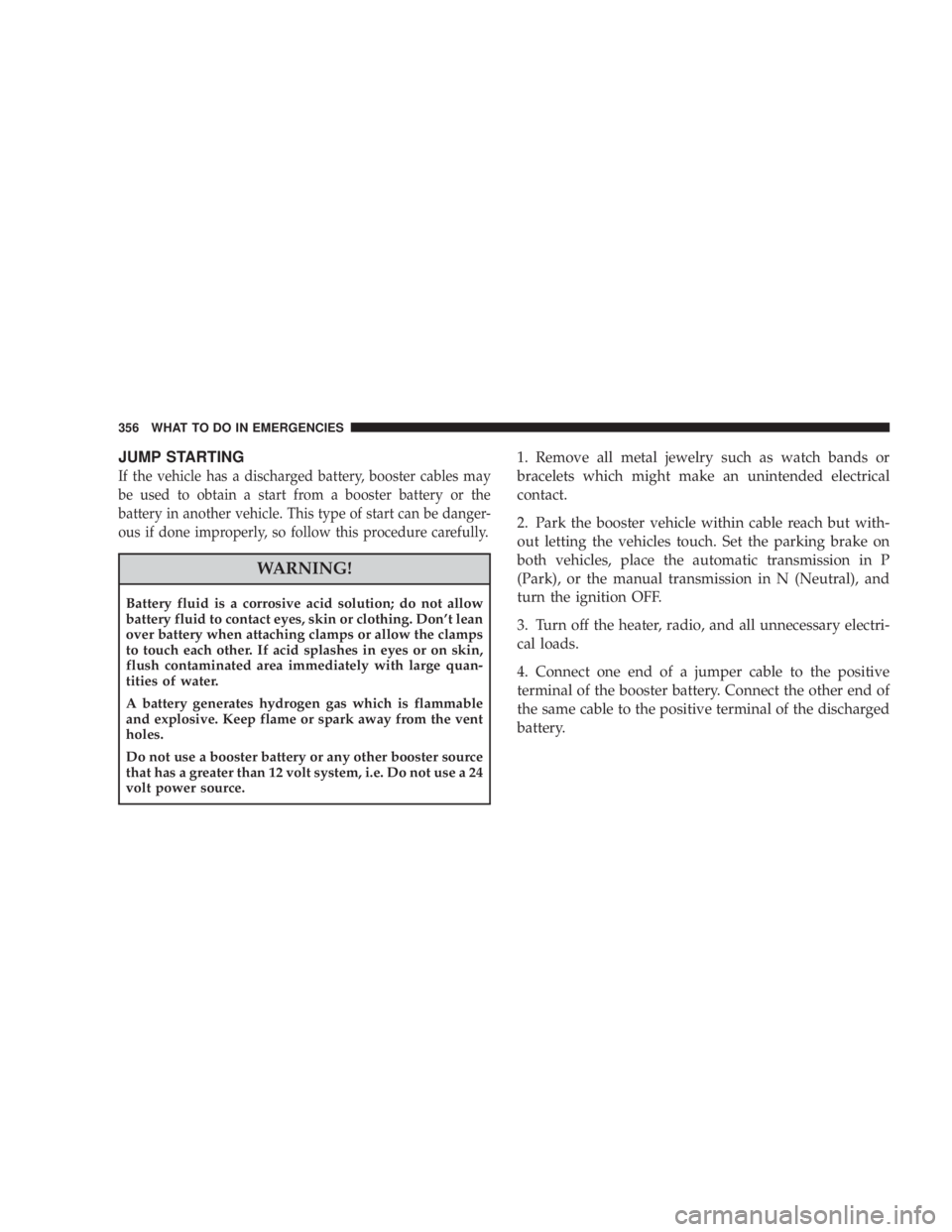 JEEP WRANGLER 2007  Owners Manual 