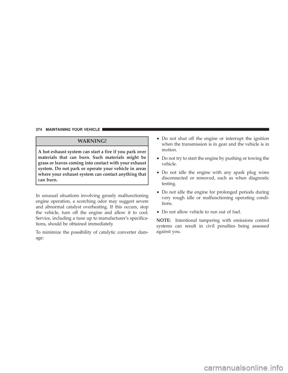 JEEP WRANGLER 2007  Owners Manual 