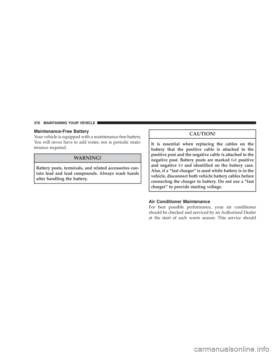 JEEP WRANGLER 2007  Owners Manual 