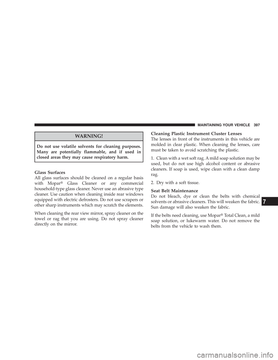 JEEP WRANGLER 2007 Owners Manual JEEP WRANGLER 2007 Owners Manual