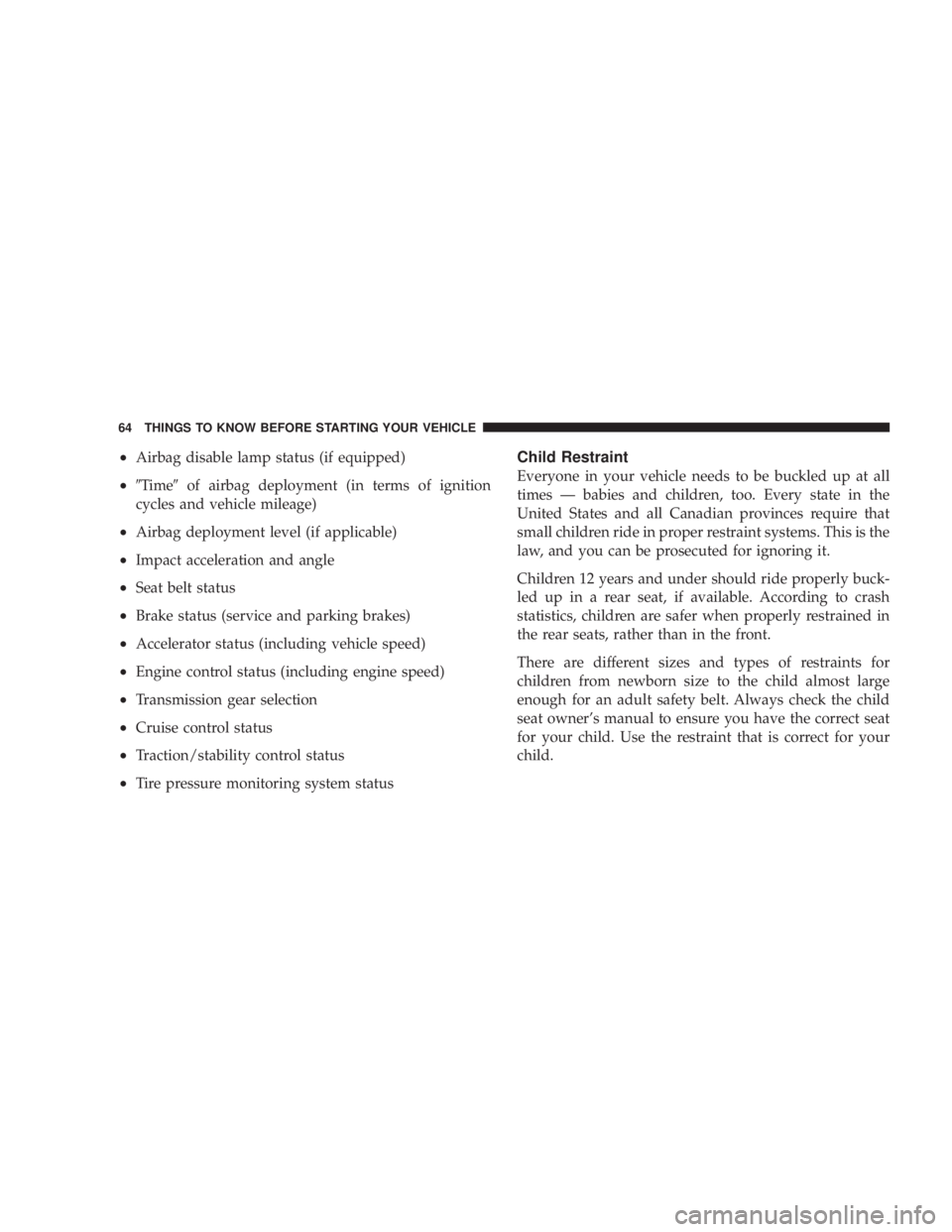 JEEP WRANGLER 2007 Repair Manual 