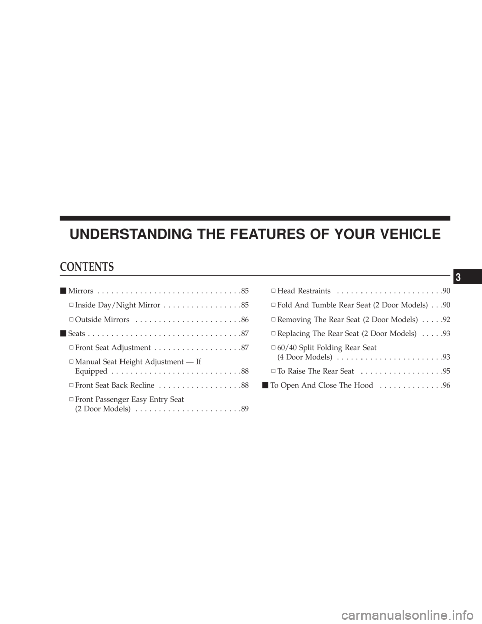 JEEP WRANGLER 2007 Manual Online 
